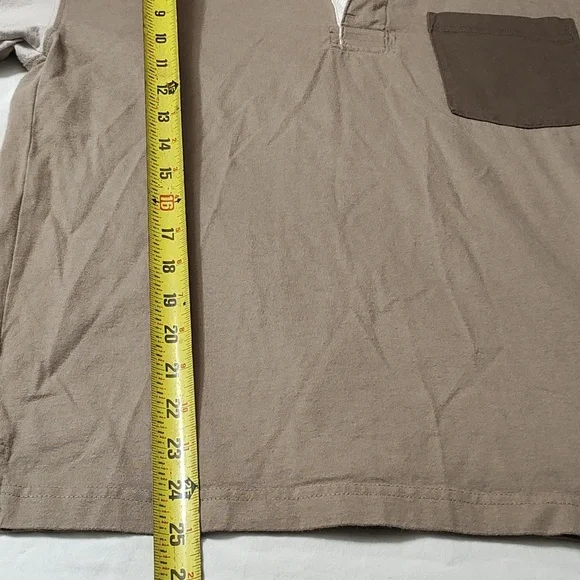 Abercrombie & Fitch Two-Tone Long Sleeve Shirt - Picture 4 of 10